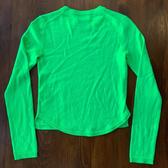 Babaton Bright Green Knit Sweater - Picture 4 of 4